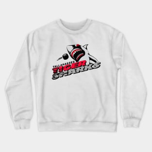 Defunct Tallahassee Tiger Sharks ECHL Hockey 1995 Crewneck Sweatshirt